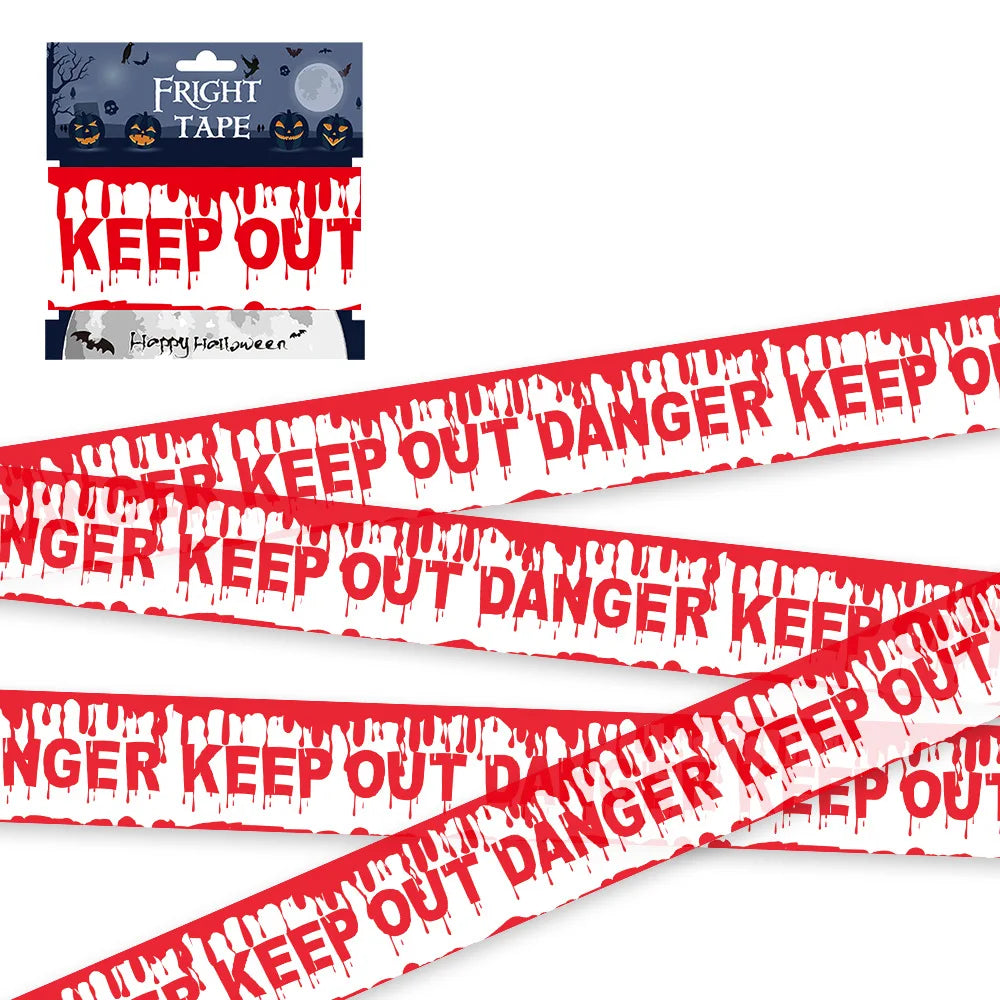 Halloween Prop Caution Tape
