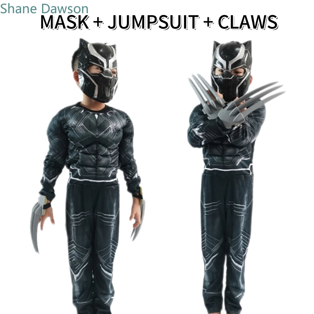 Wolverine/Black Panther Cosplay