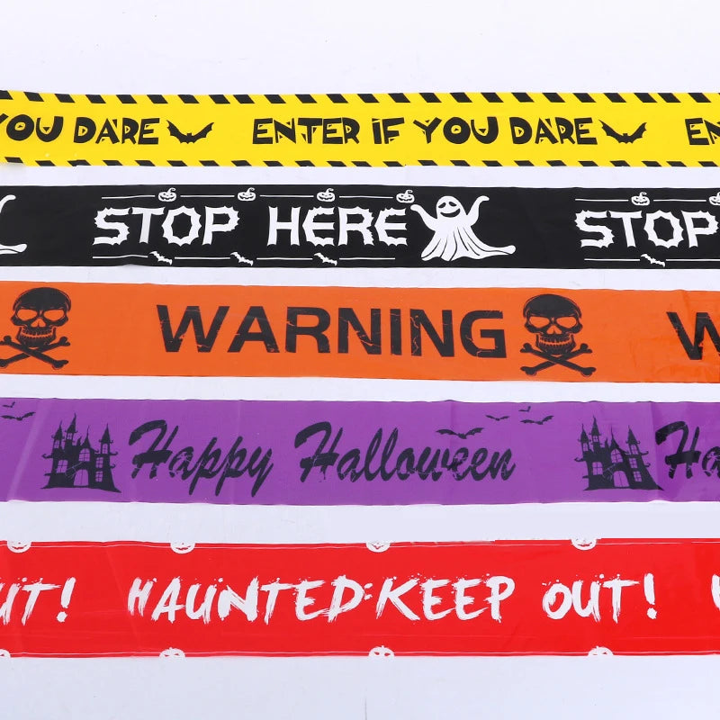 Halloween Prop Caution Tape
