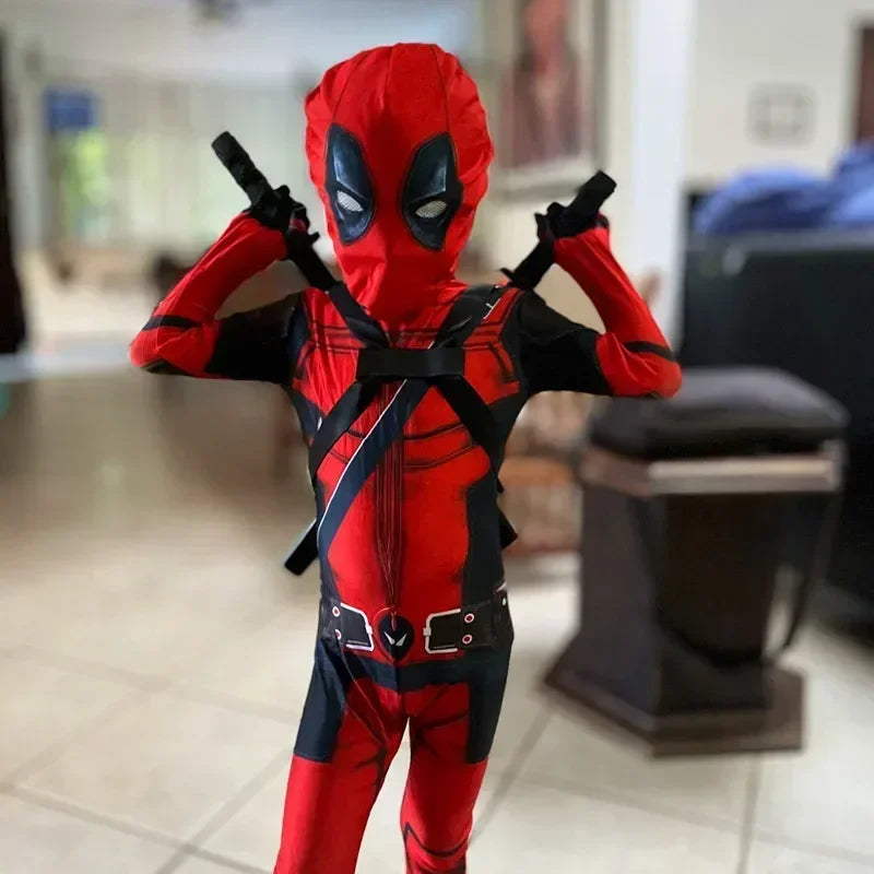 Halloween Deadpool Cosplay for Kids