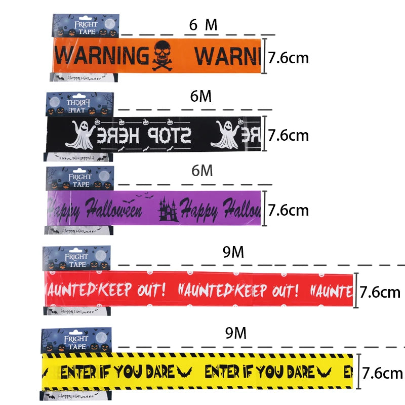 Halloween Prop Caution Tape