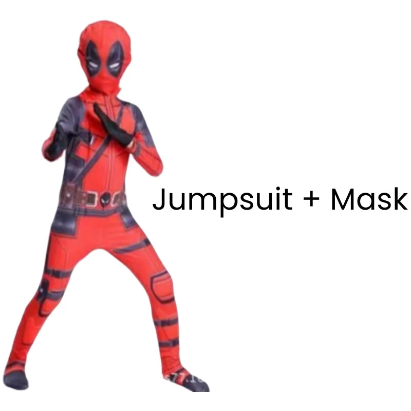 Halloween Deadpool Cosplay for Kids