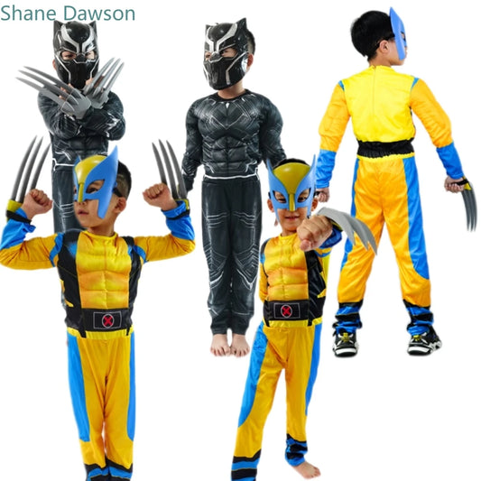 Wolverine/Black Panther Cosplay