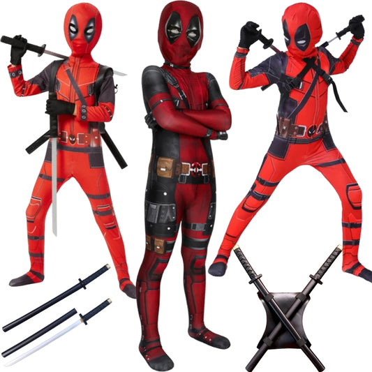 Halloween Deadpool Cosplay for Kids