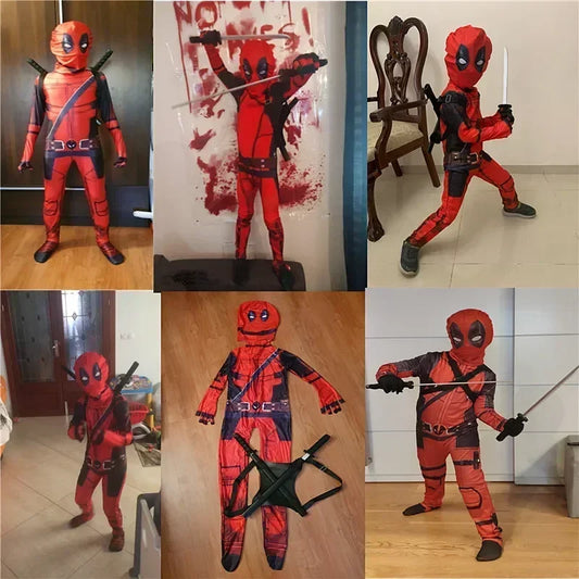 Halloween Deadpool Cosplay for Kids