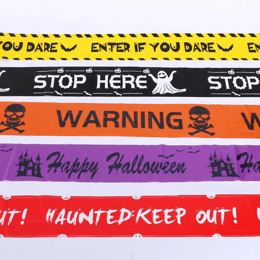 Halloween Prop Caution Tape